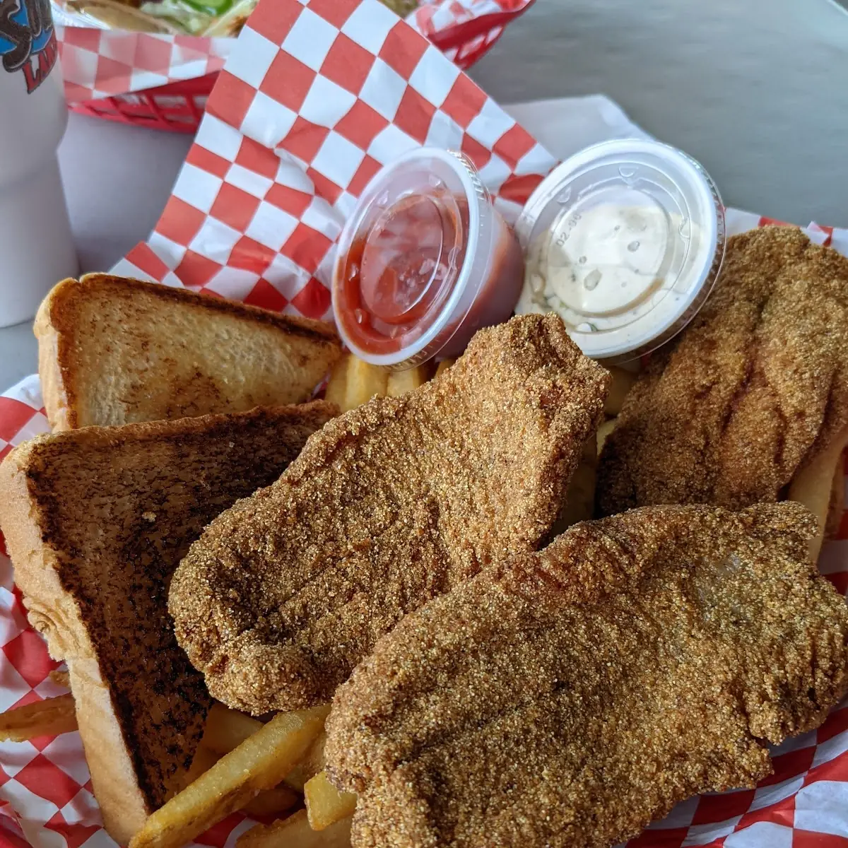 Fried Cod Po'Boy