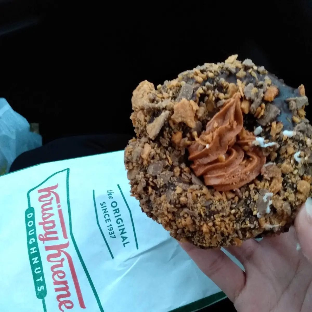 Butterfinger Donut
