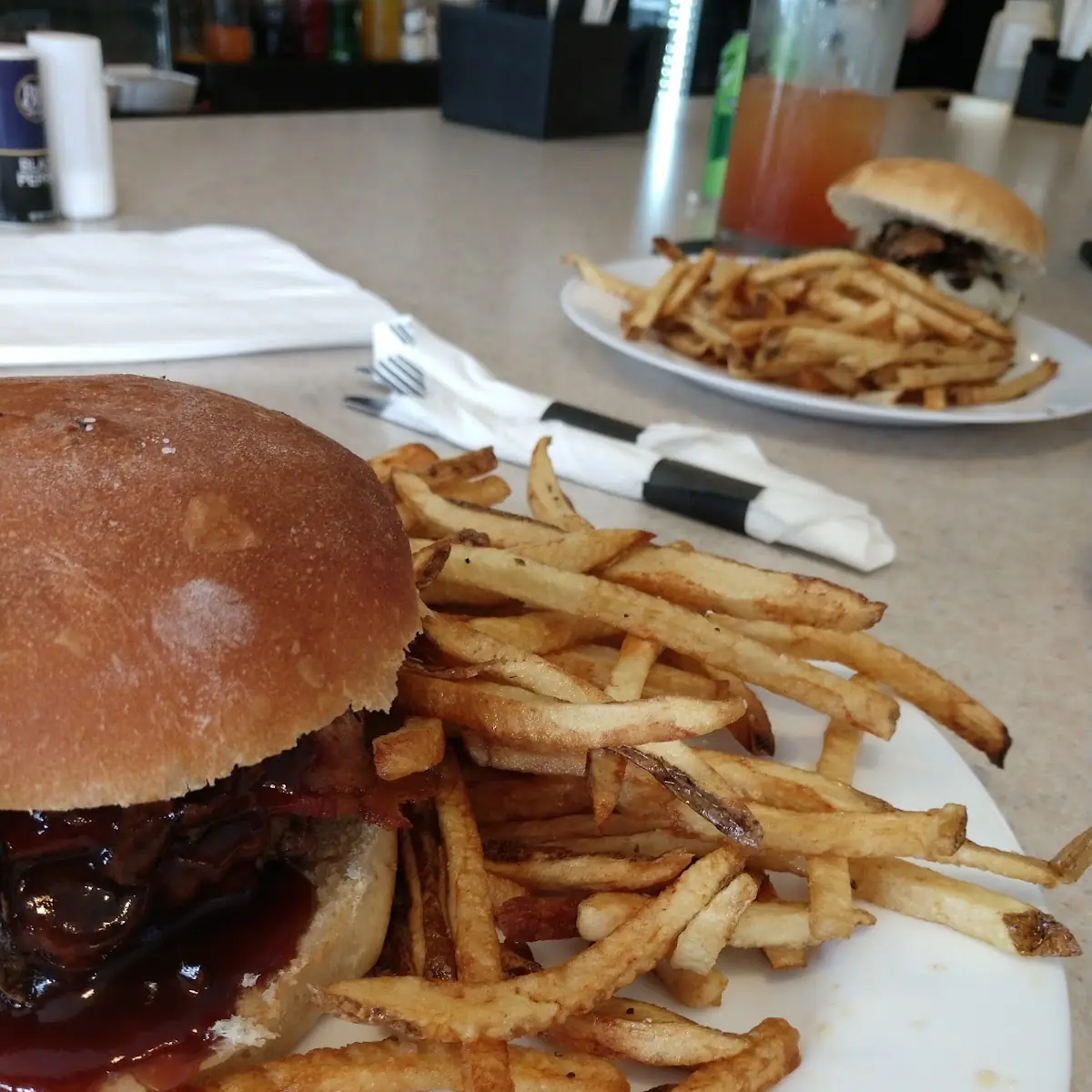 Bubba Burger Foreground Mushroom Swiss