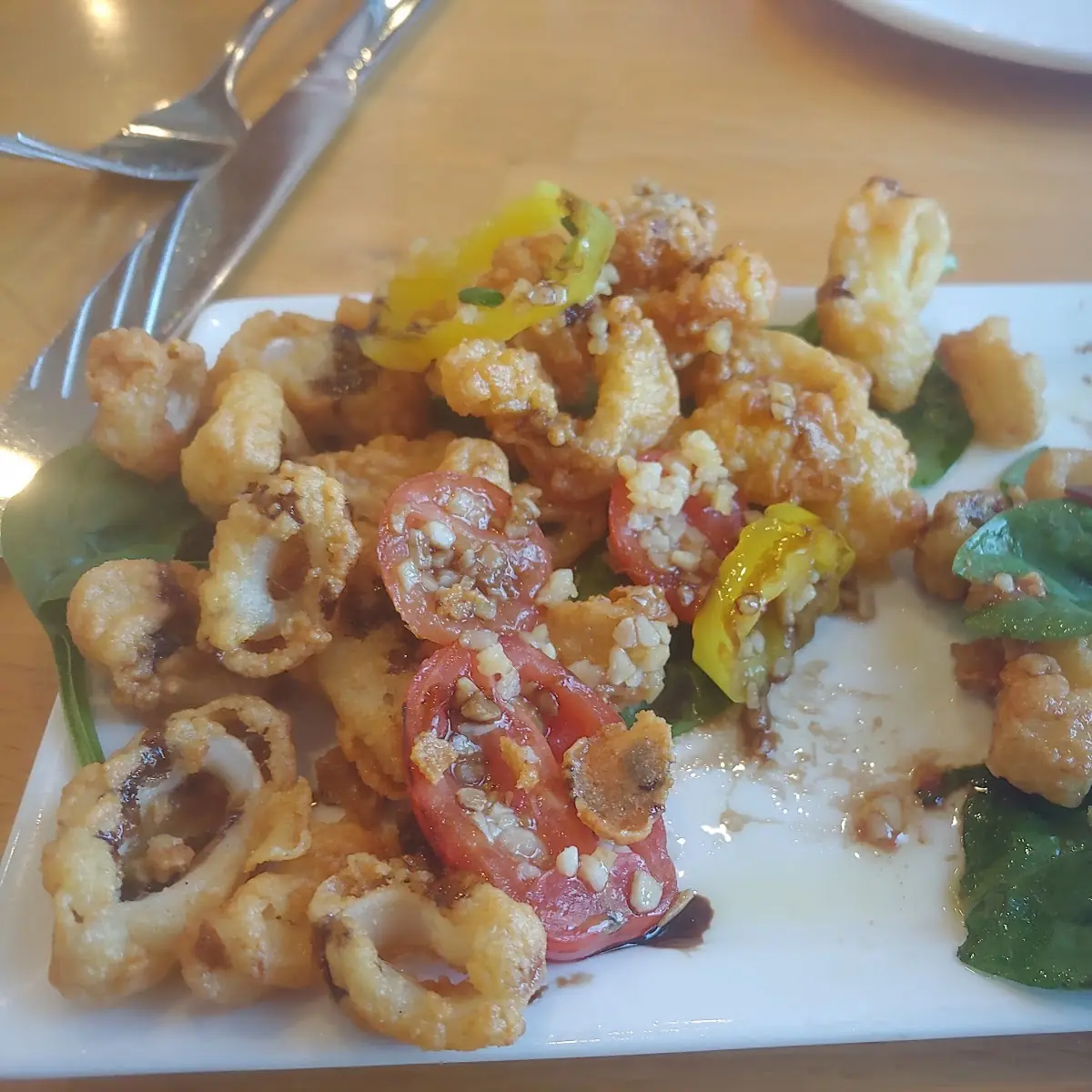 Calamari Marinarawith