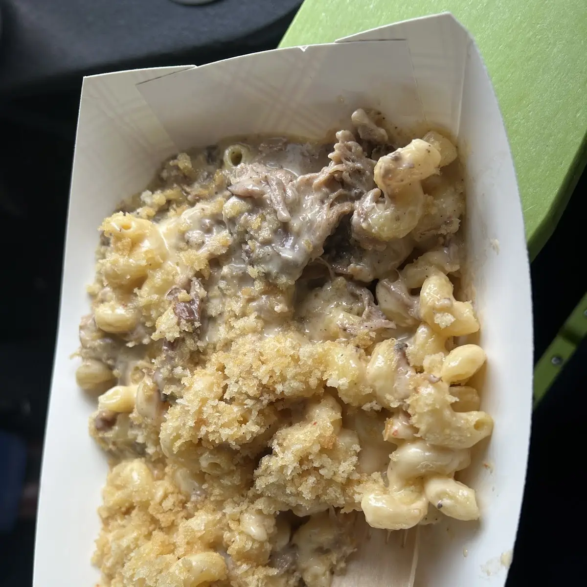 Jerk Pulled Pork Mac 'N Cheese