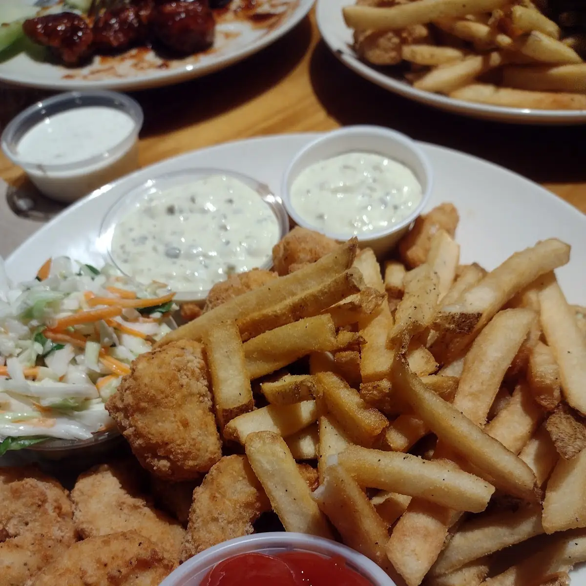 Fried Shrimp and Fries