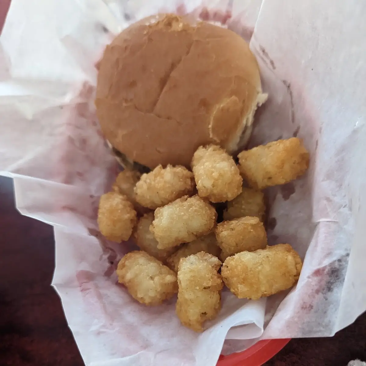 Kids Cheeseburger with Tots