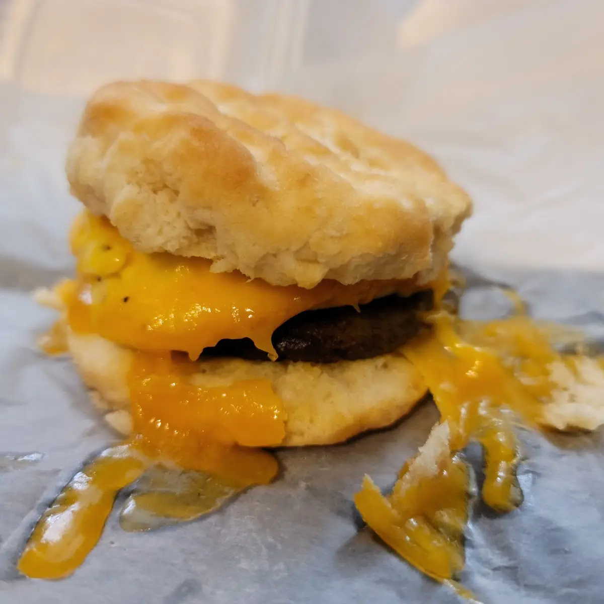 Sausage Egg and Cheese Biscuit