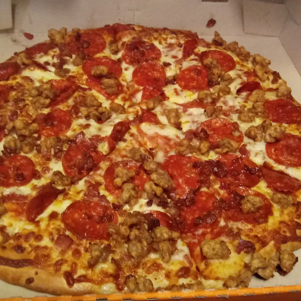 3 Meat Pizza