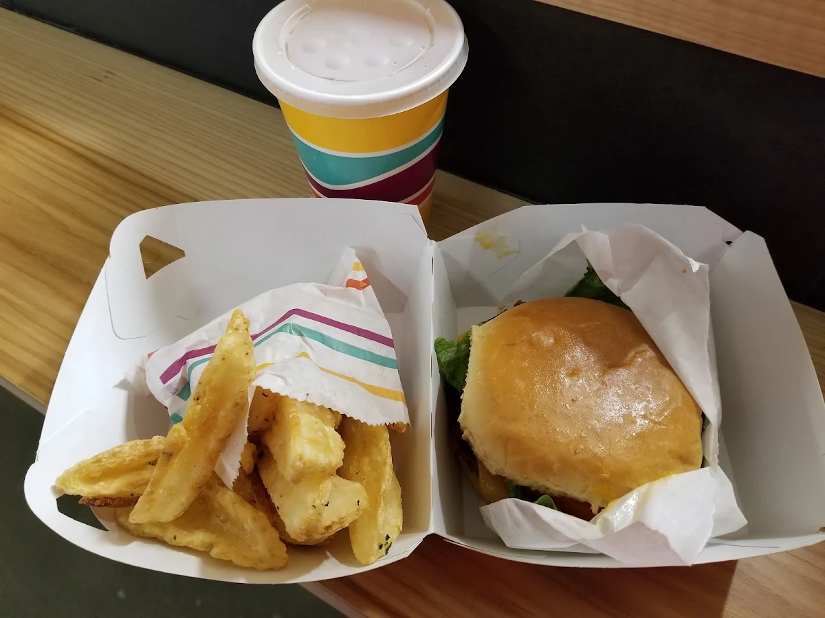 Cheese Burger Combo Meal