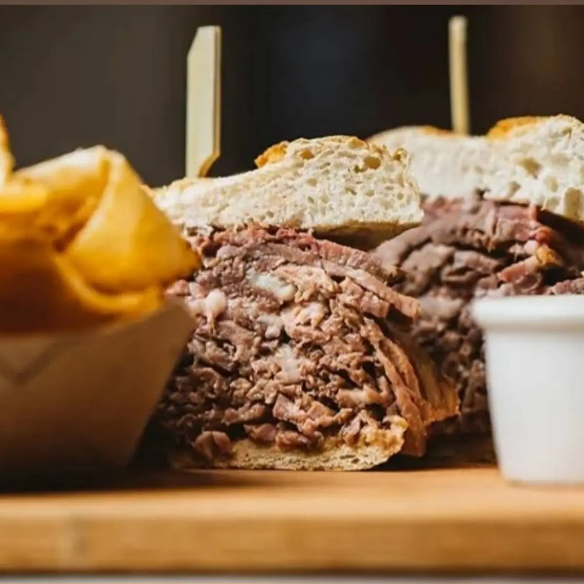 Prime Rib French Dip Sandwich