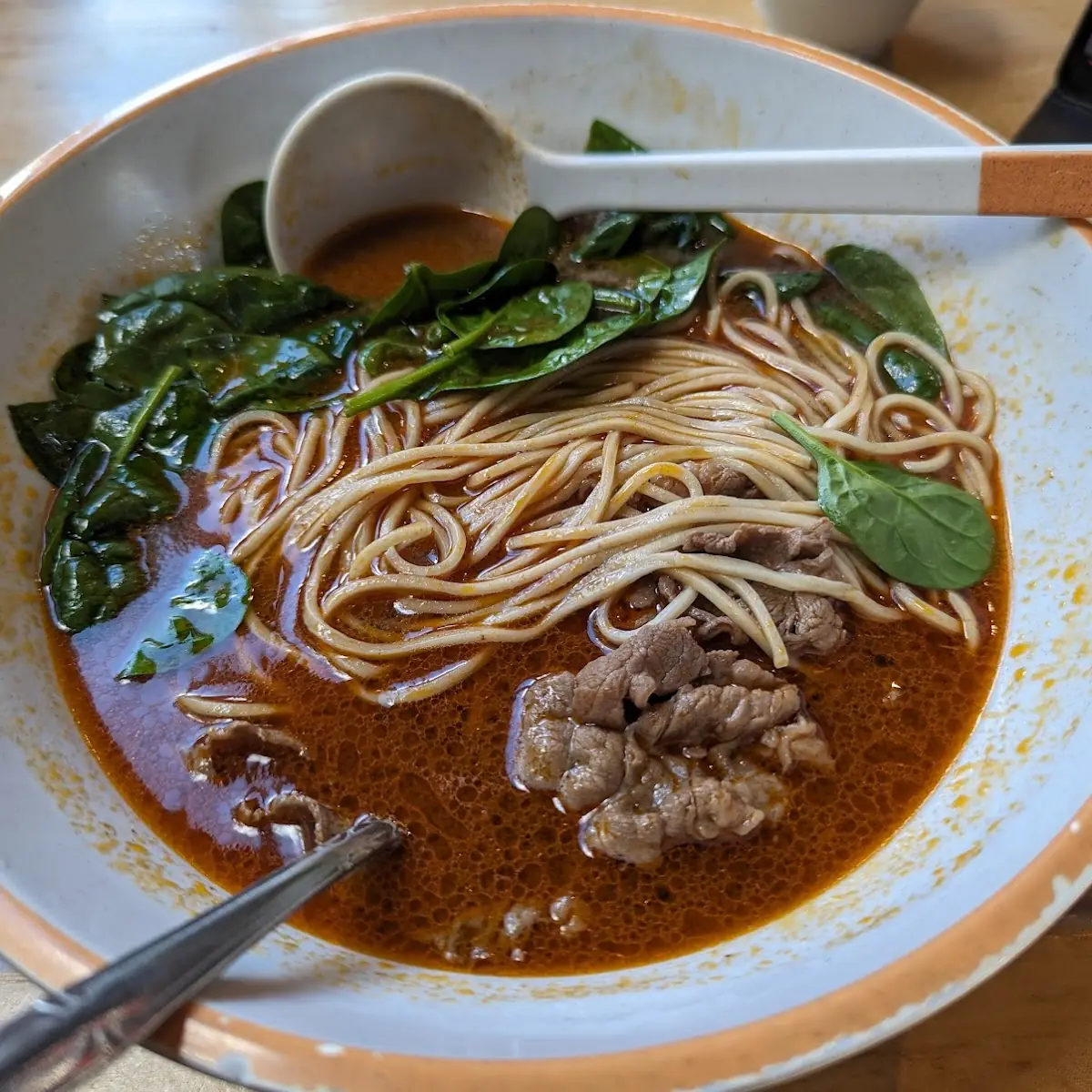 Red Braised Beef Short Rib Noodle