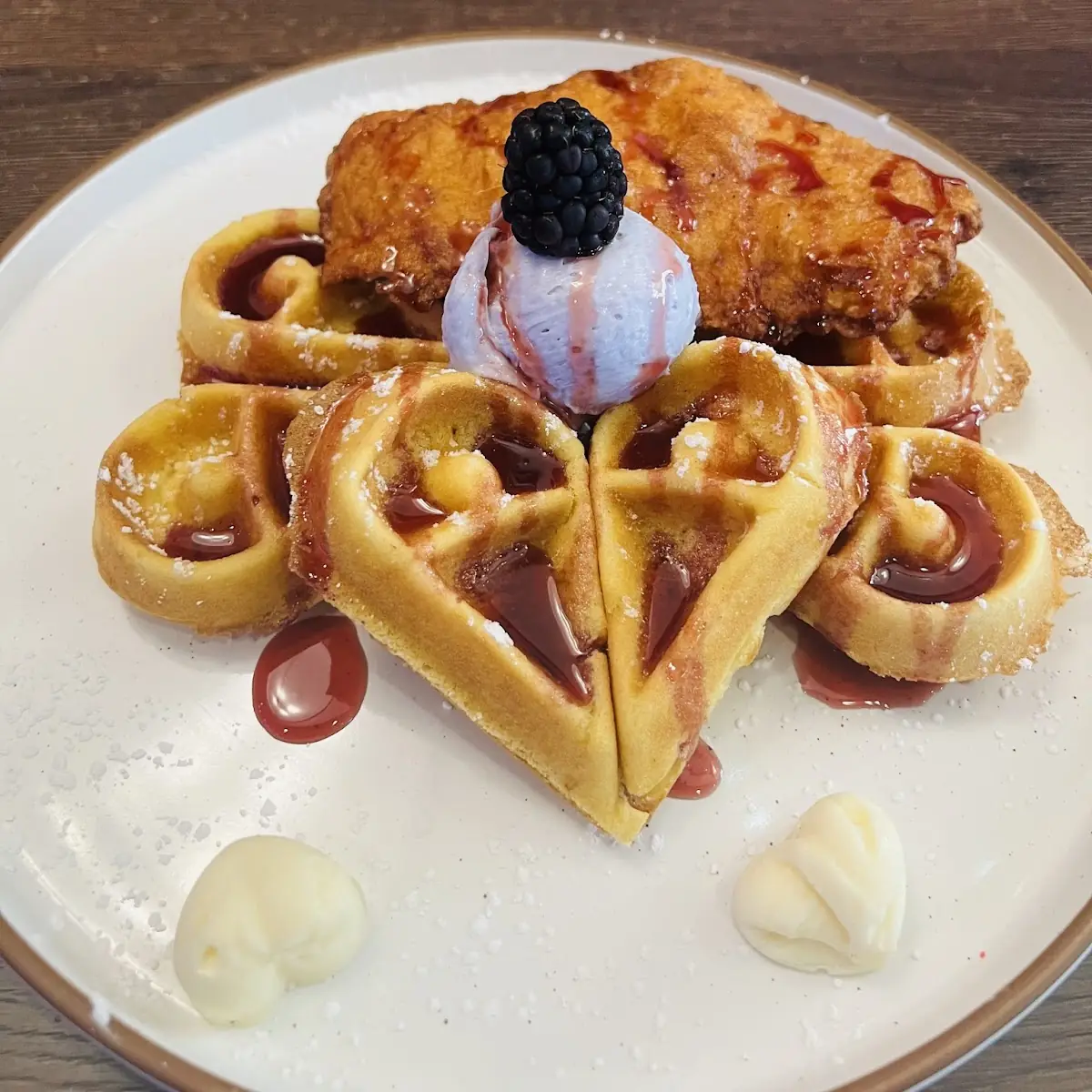 Chicken and Waffles