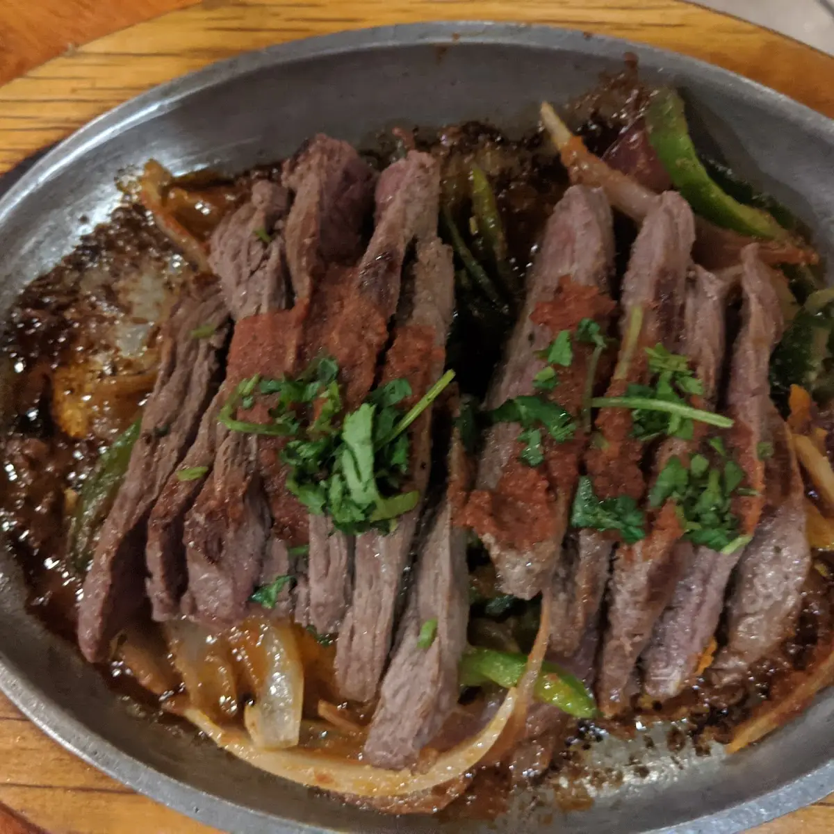 Arrachera Carne Asada Con Chile Relleno