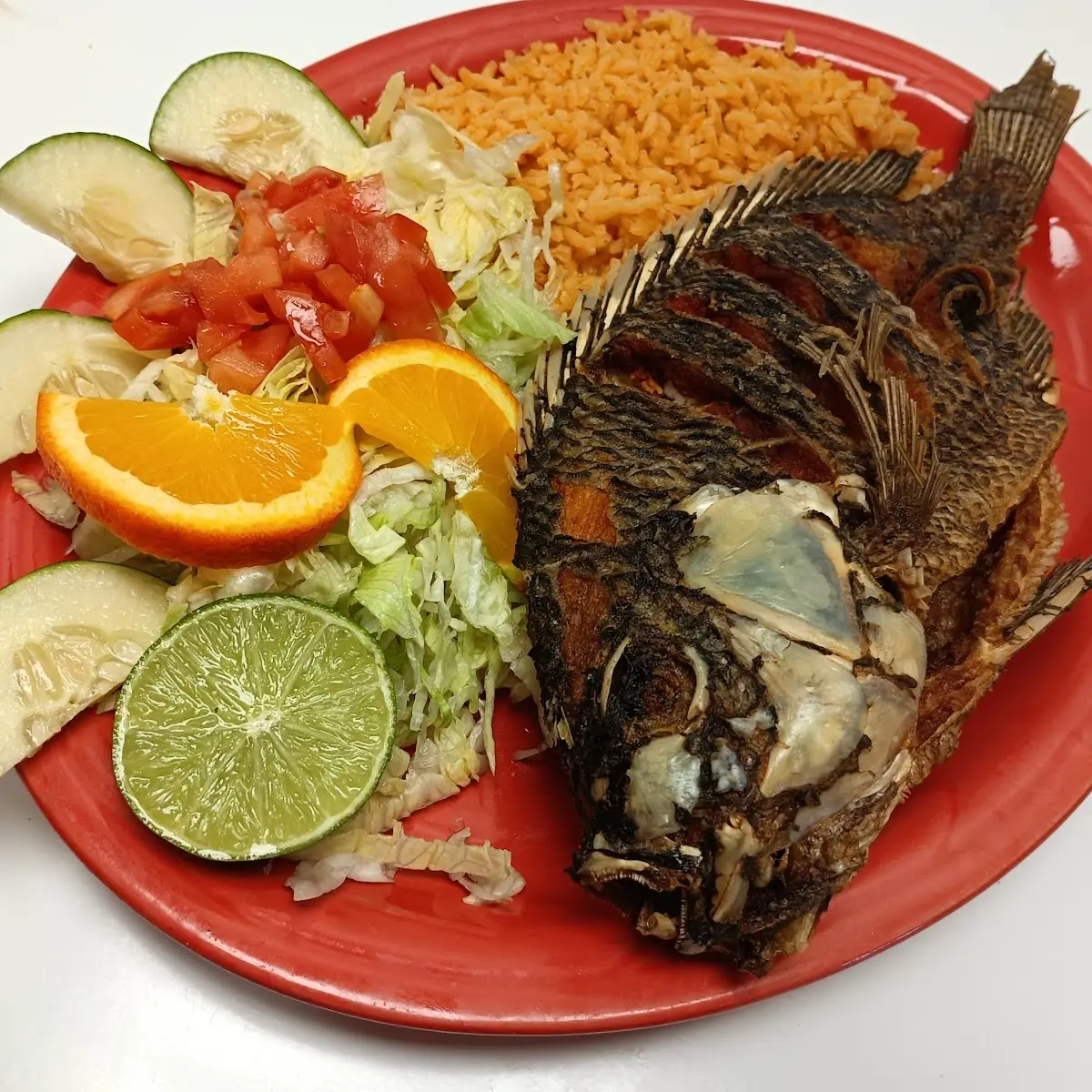 Mojarra Frita Whole Fried Tilapia
