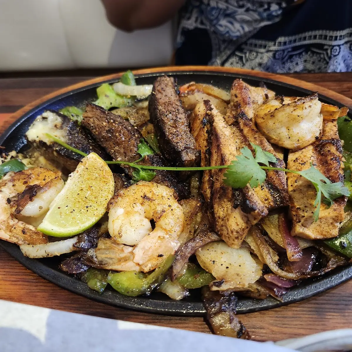 Trio Fajitas