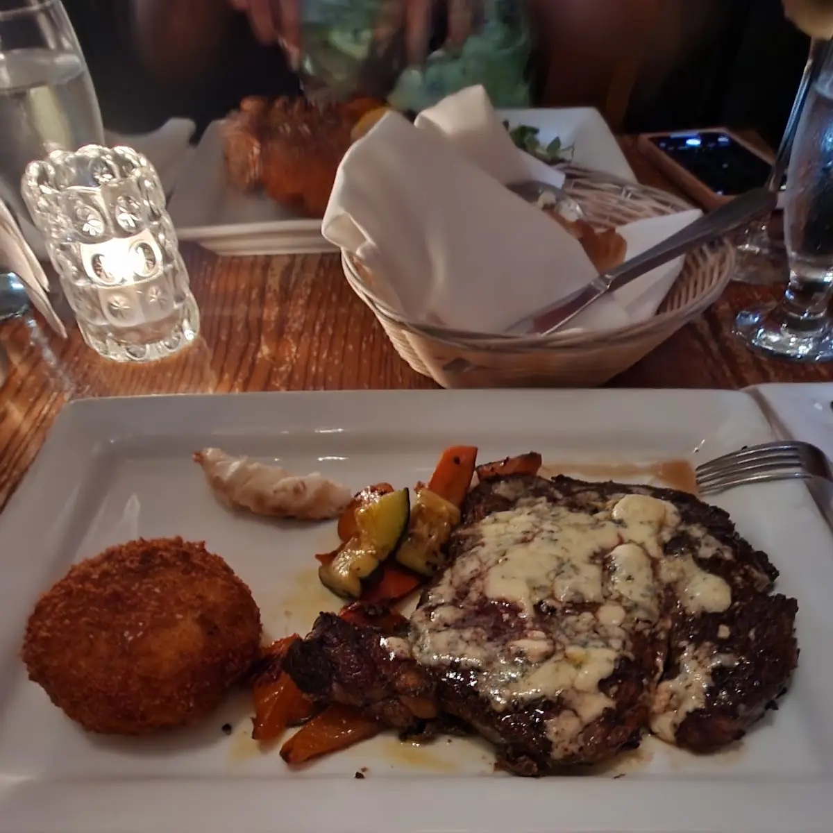 Black and Blue Ribeye, Take Five Bistro