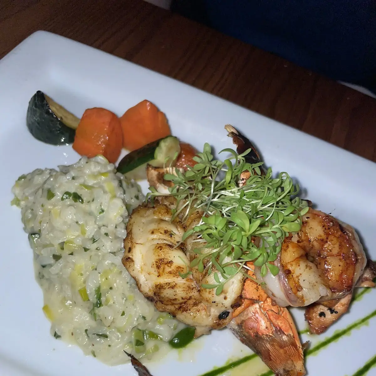 Chicken Oscar, Take Five Bistro