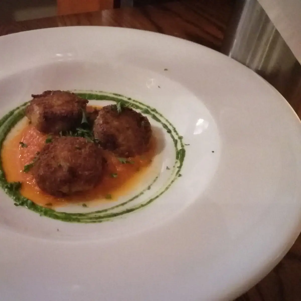 Crab Cakes, Take Five Bistro