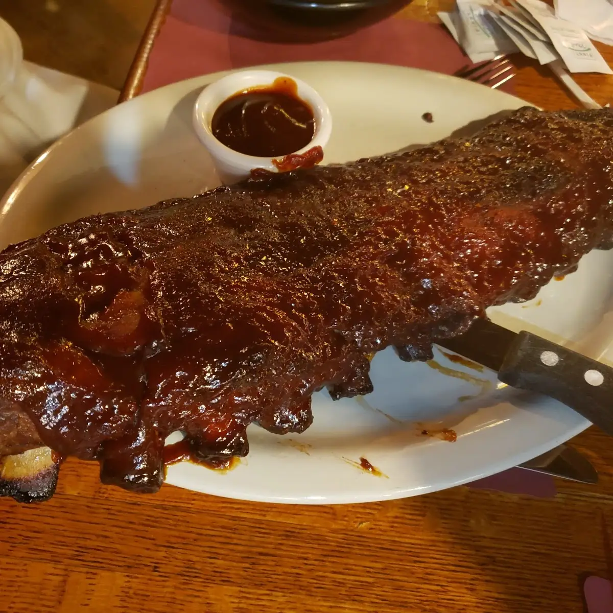 Half Rack Baby Back Ribs