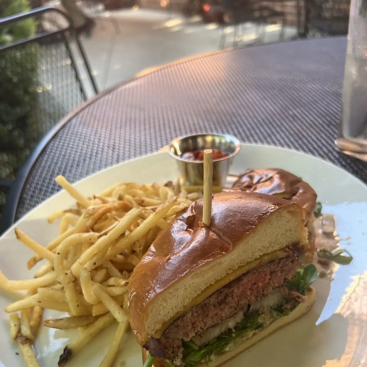 Short Rib Burger Combo