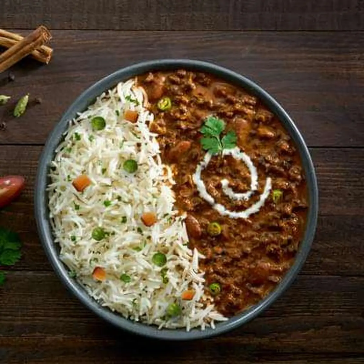 Dal Makhani with Rice