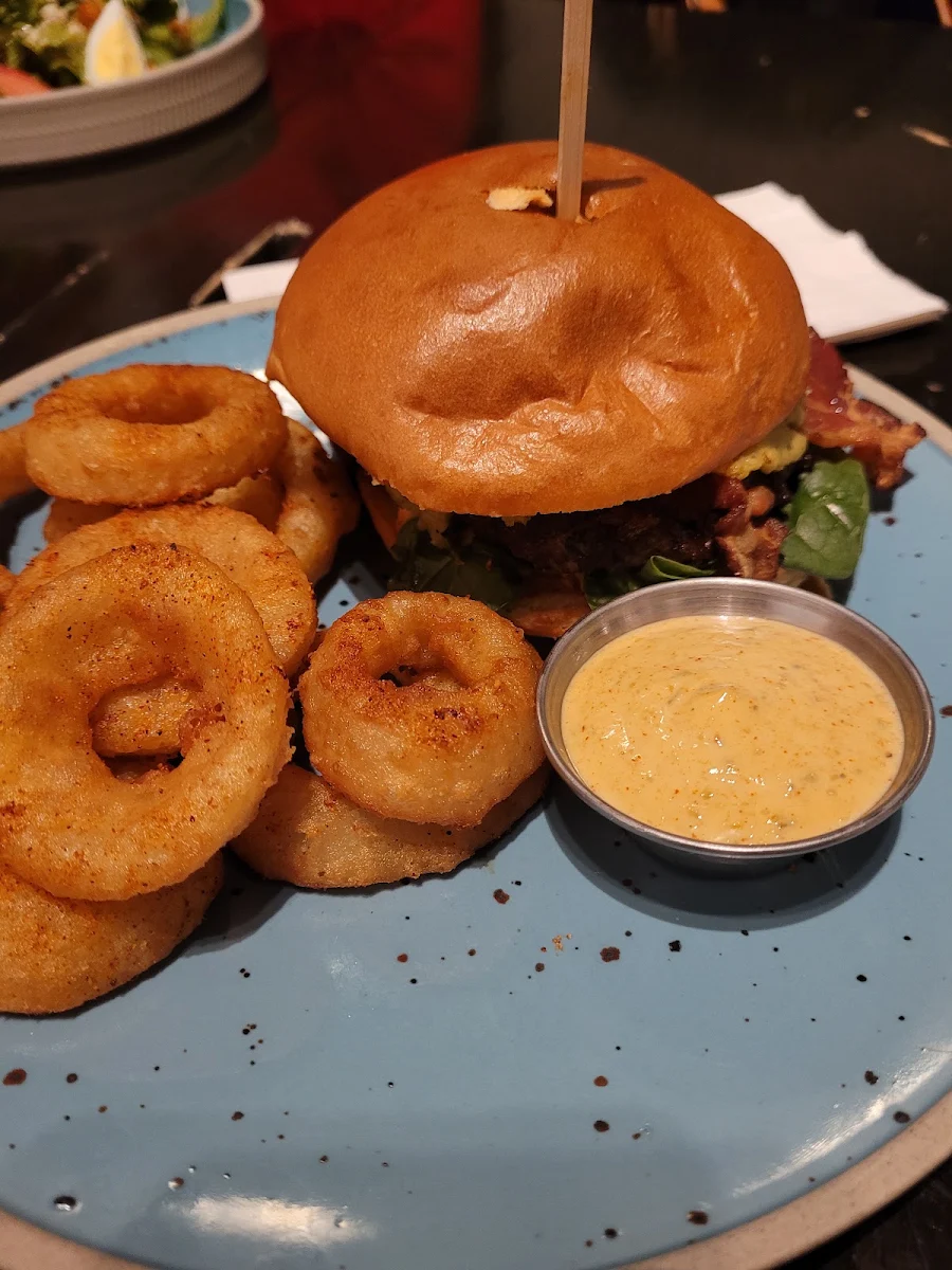Pistachio Goat Cheese Burger