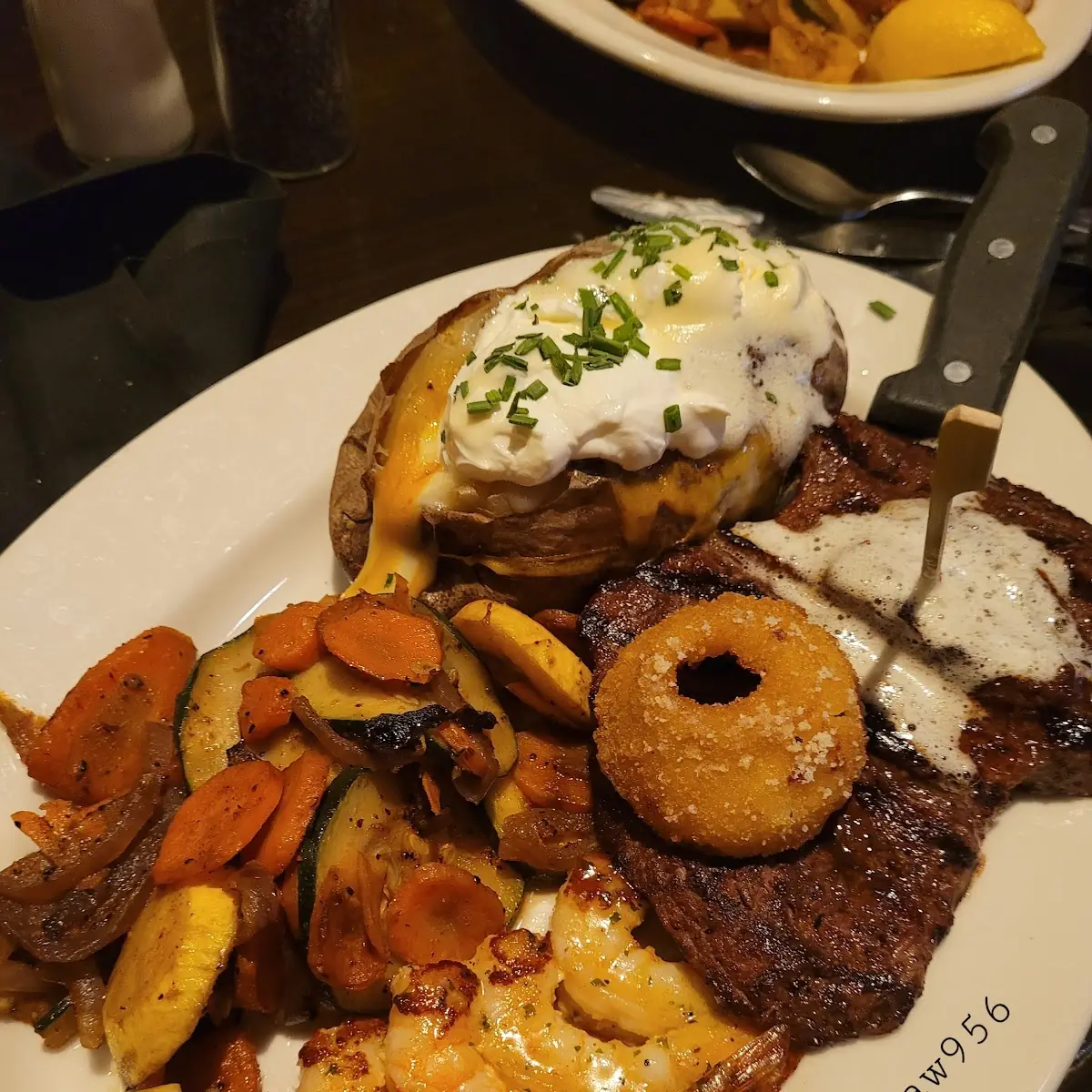 Ribeye Steak Dinner