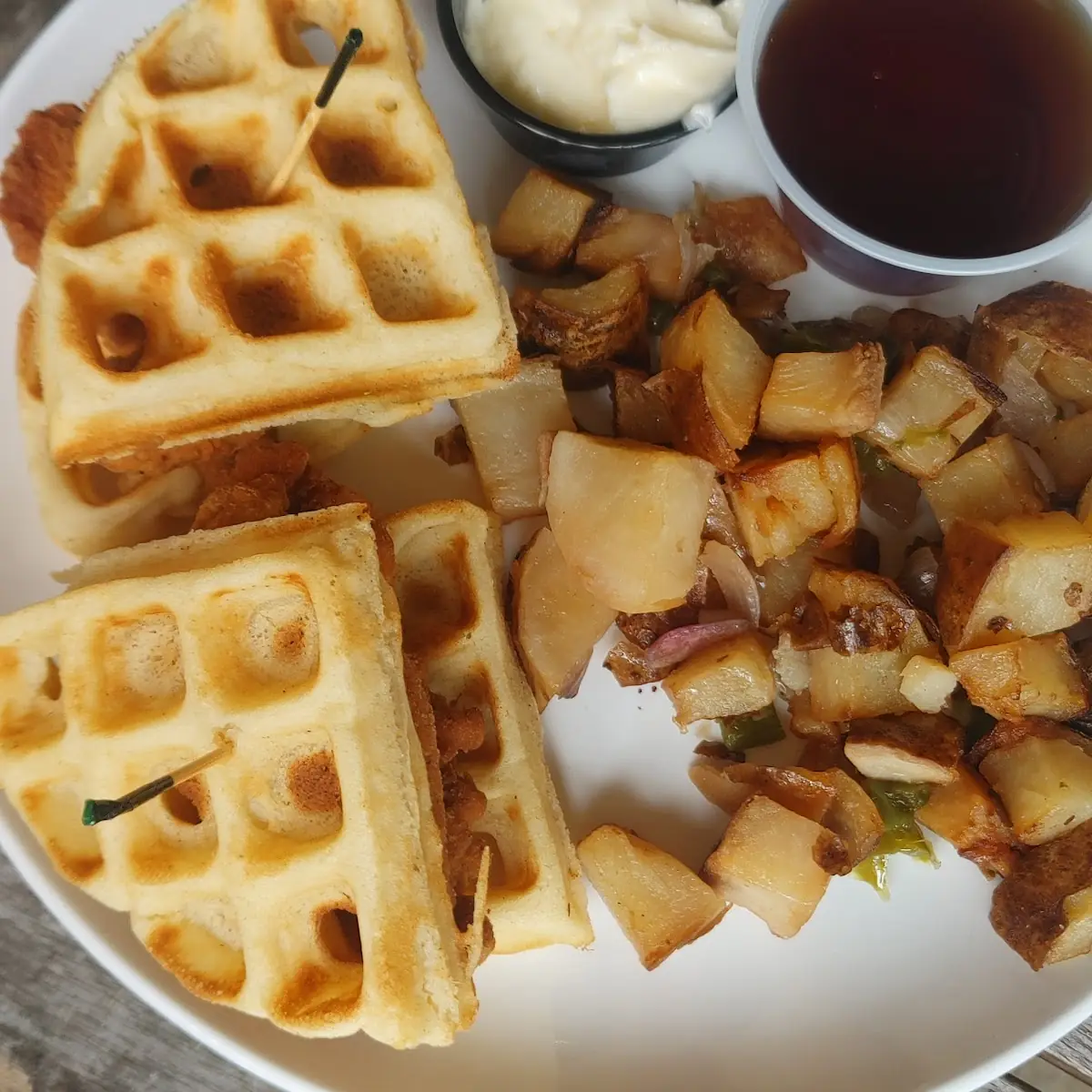 Chicken and Waffles