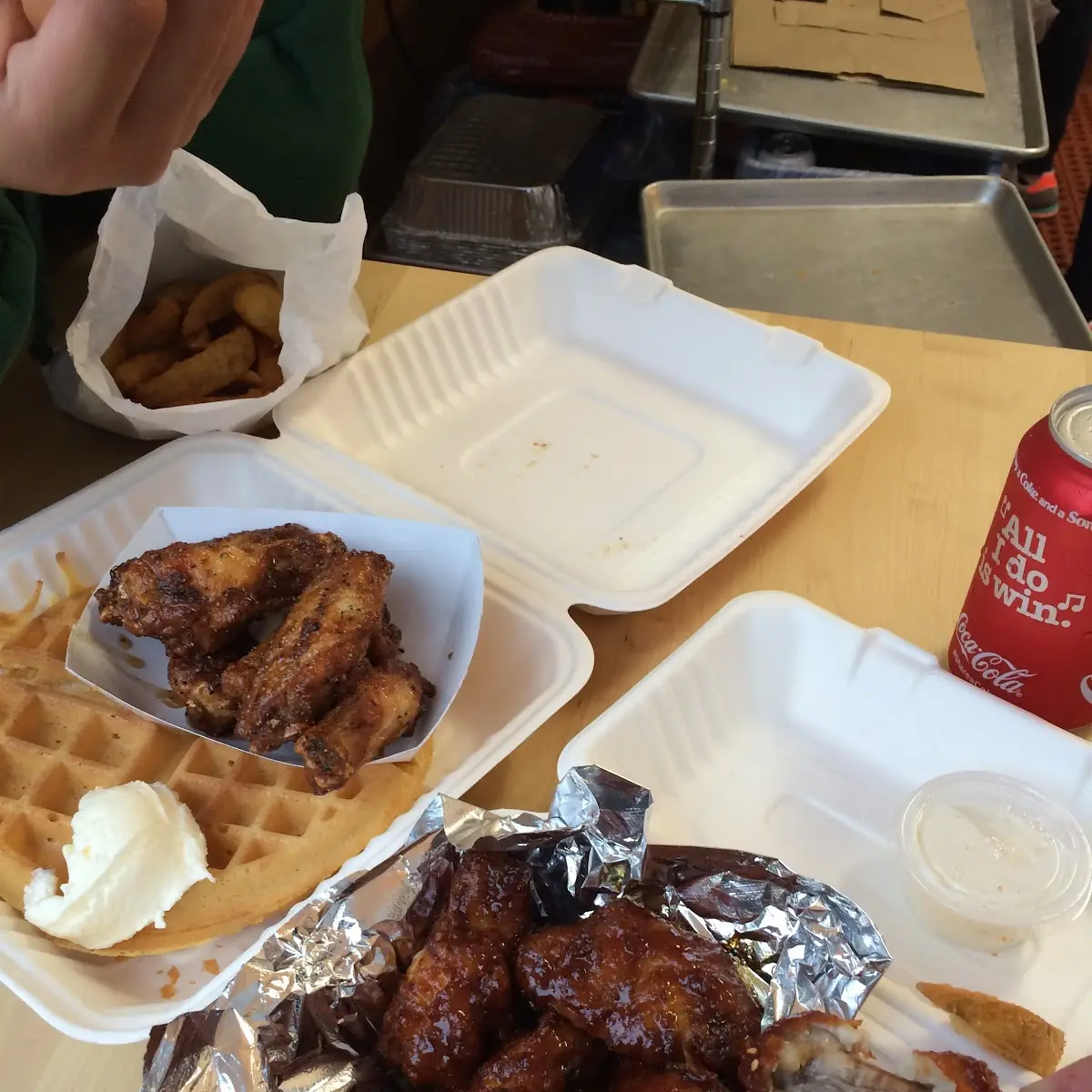 Chicken and Waffles