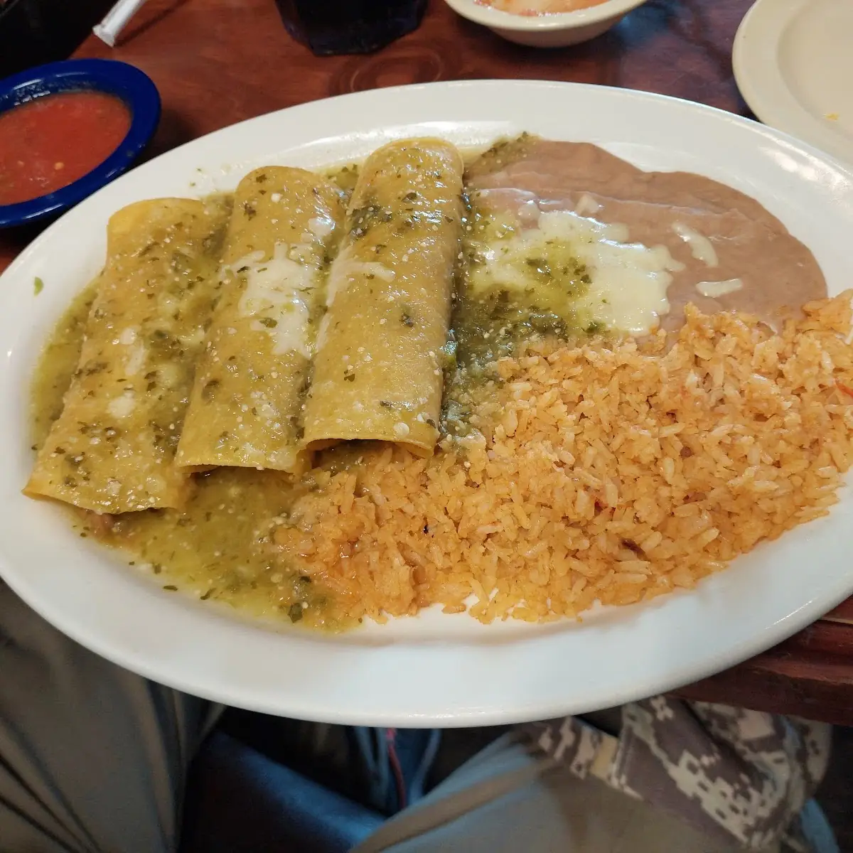 Enchiladas Verdes