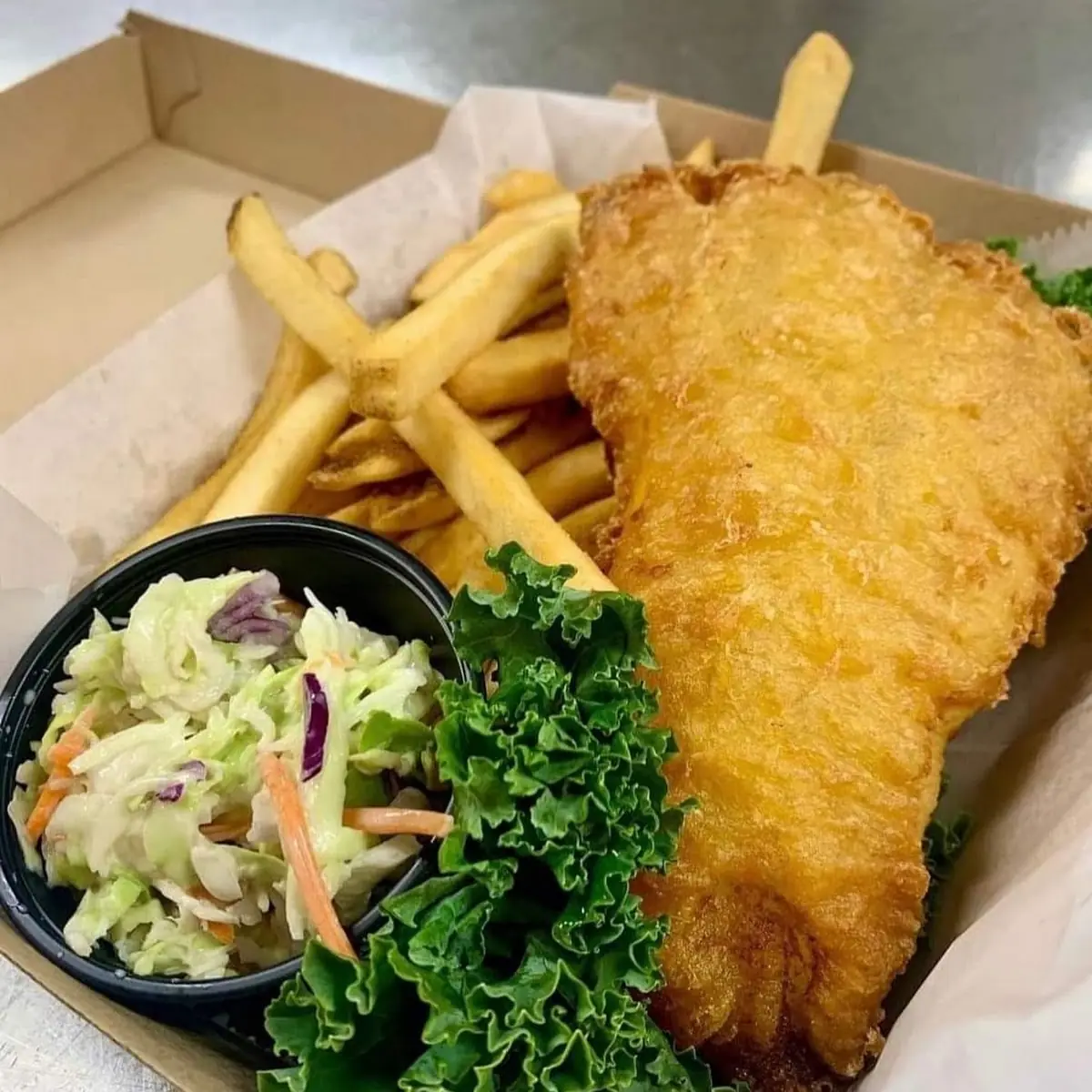 Fish & Chips Fresh Haddock