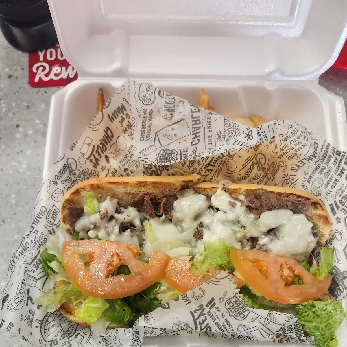 Philly Cheesesteak Sandwich