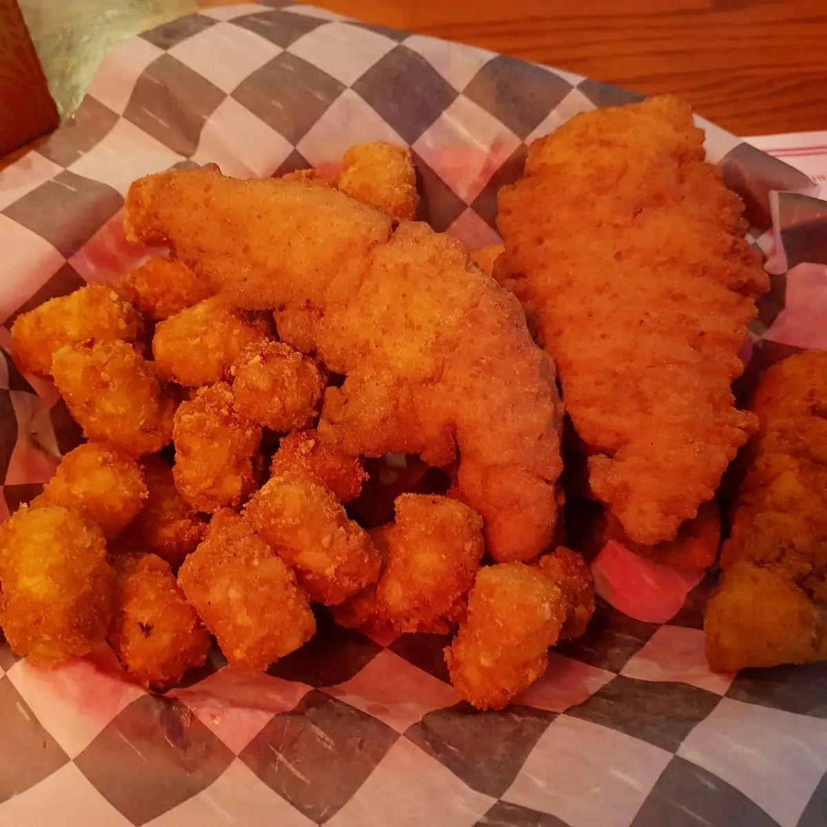 Fried Chicken and Potato Skins