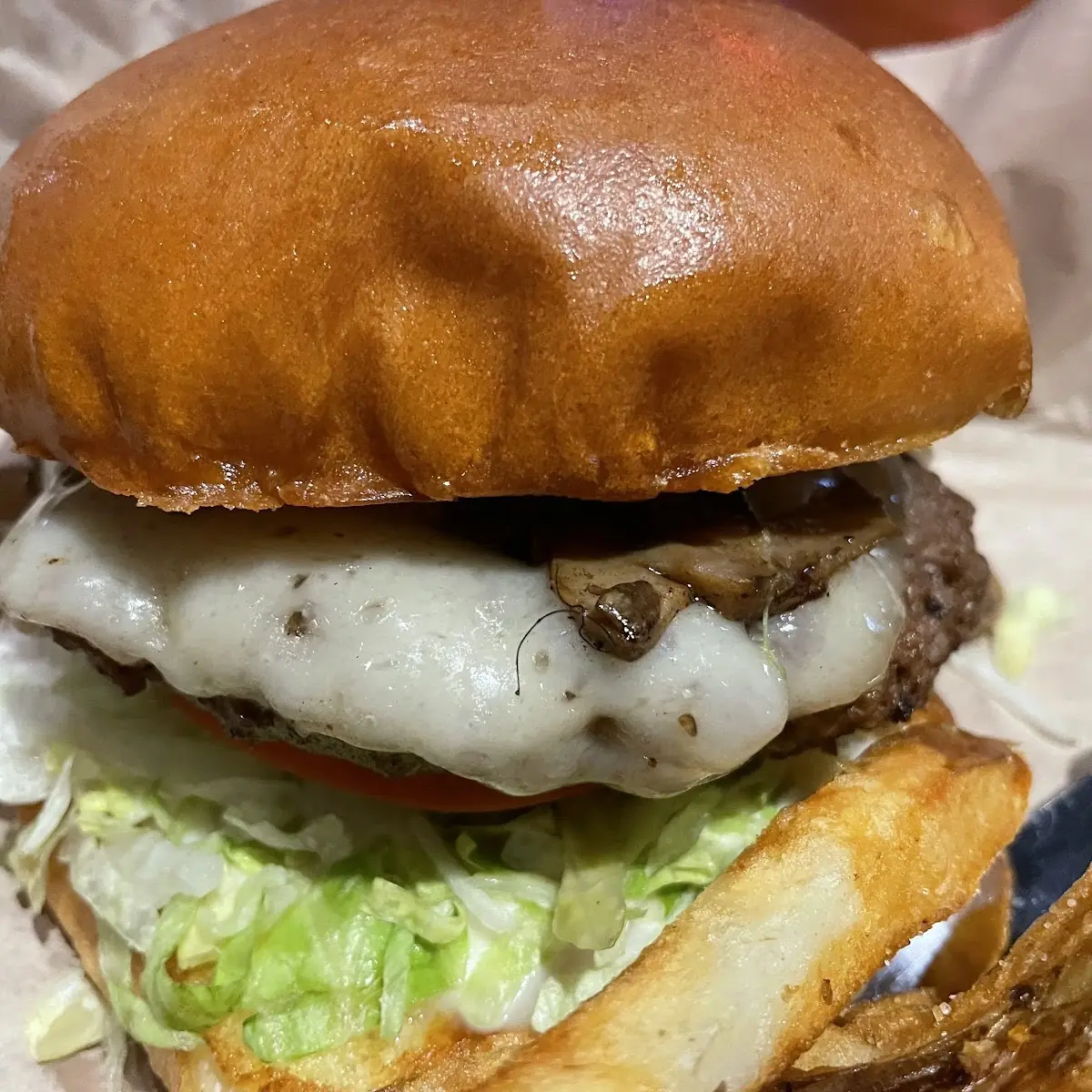 Shroom & Swiss Burger