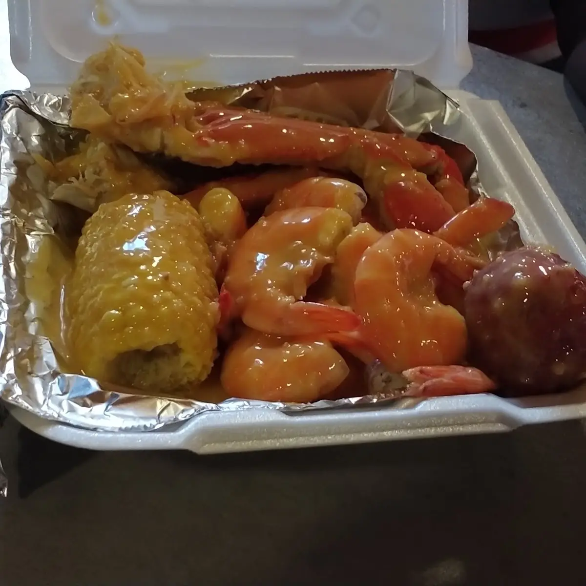 Steamed Seafood Platter