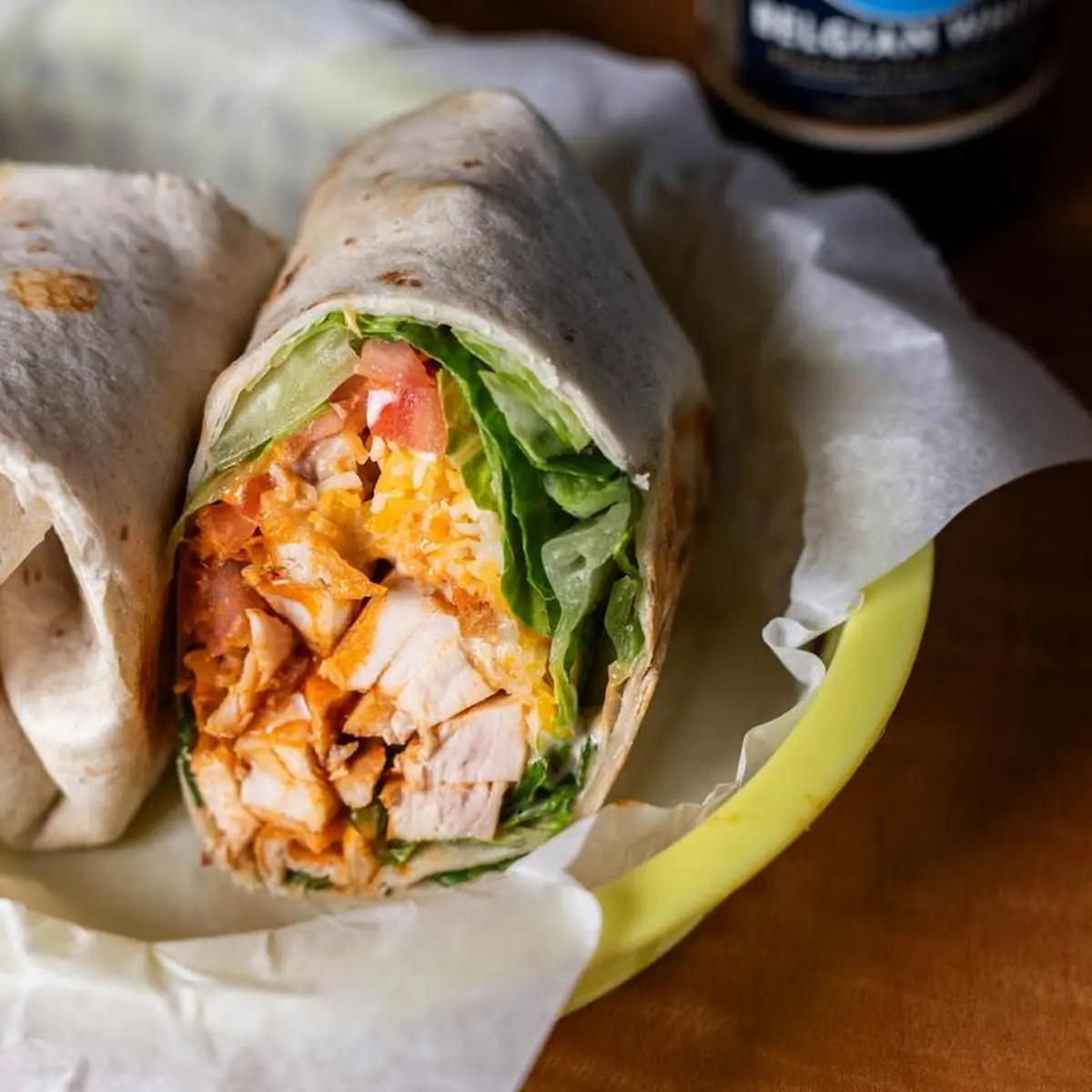 Cajun Chicken Avocado Wrap