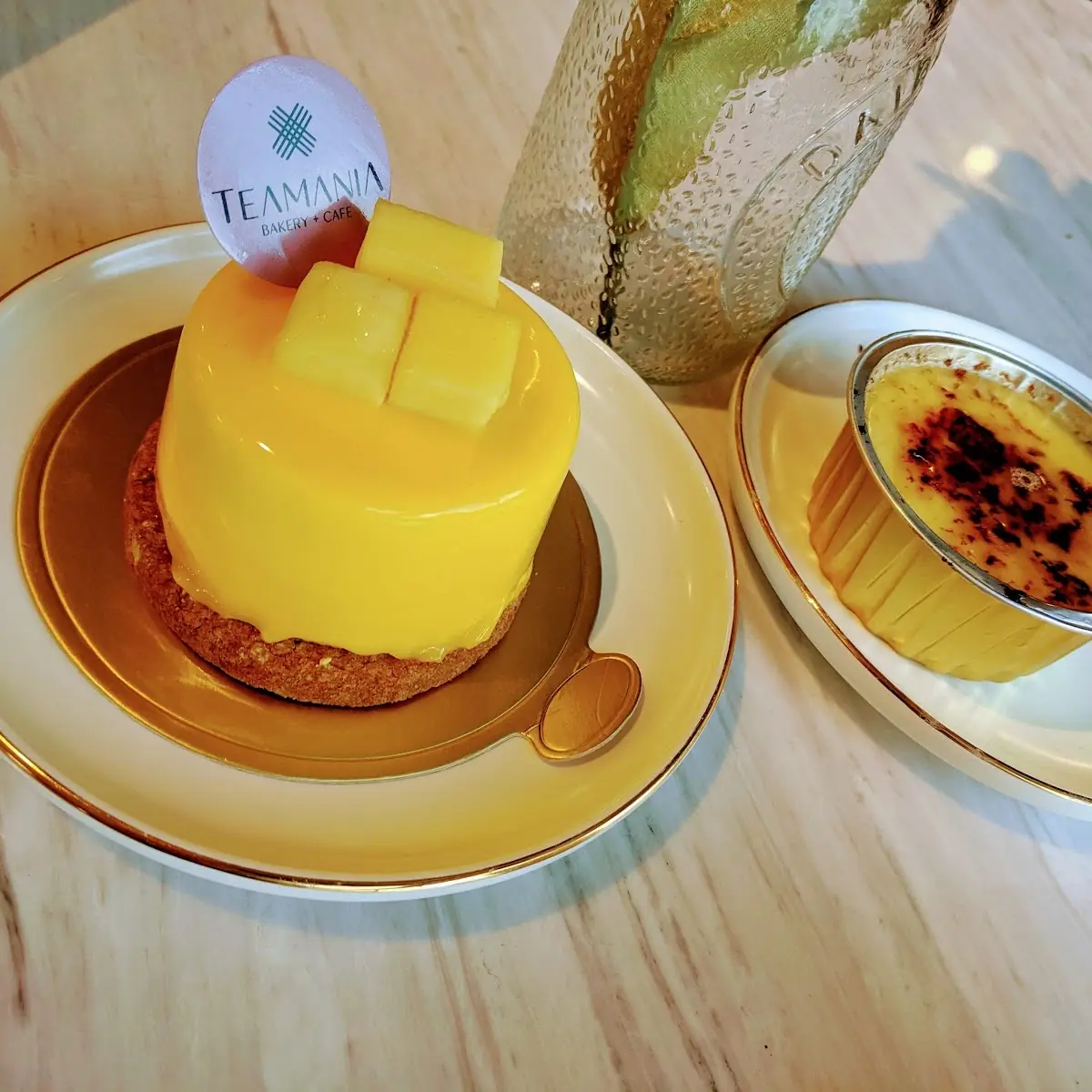 Mango Cloud Cake Slice