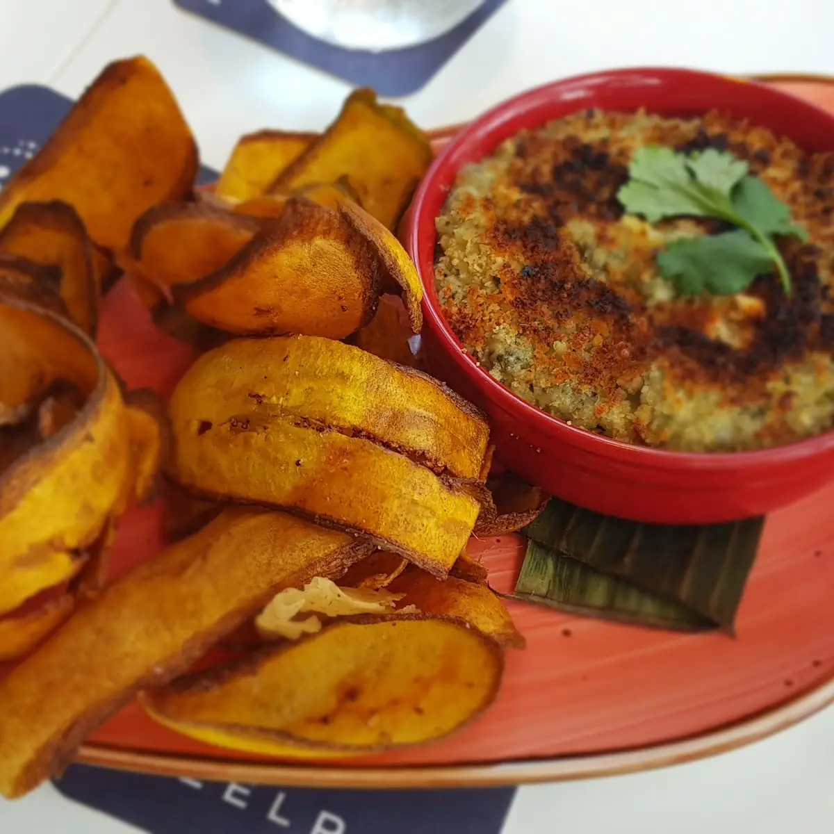 Callaloo Artichoke Dip