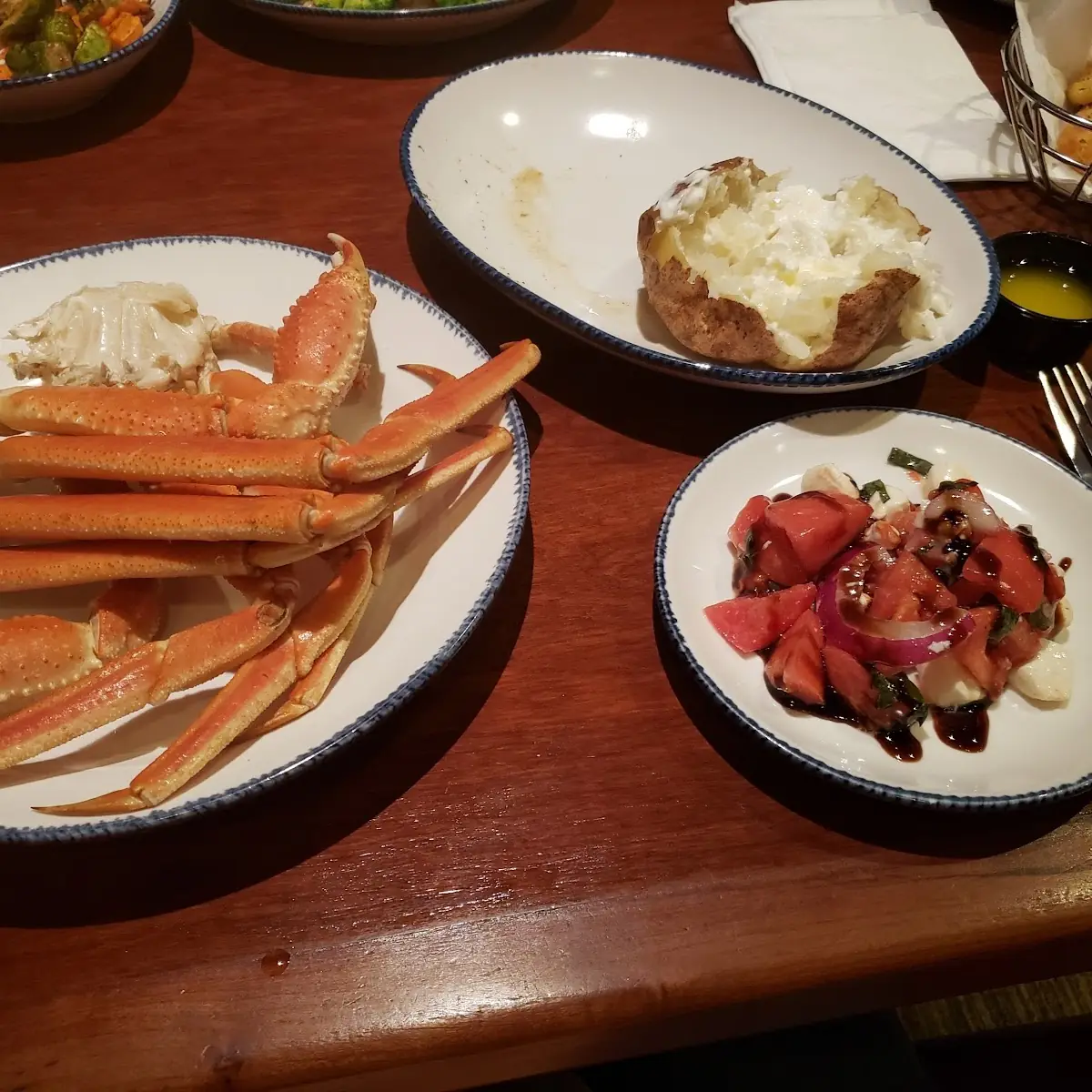 Crab Legs Dinner