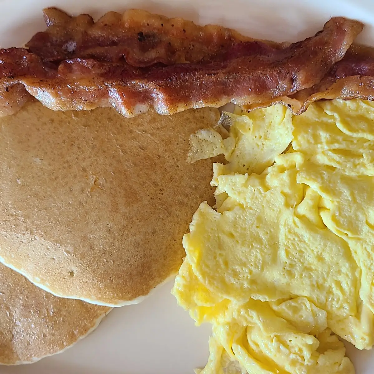 Pancakes and Egg