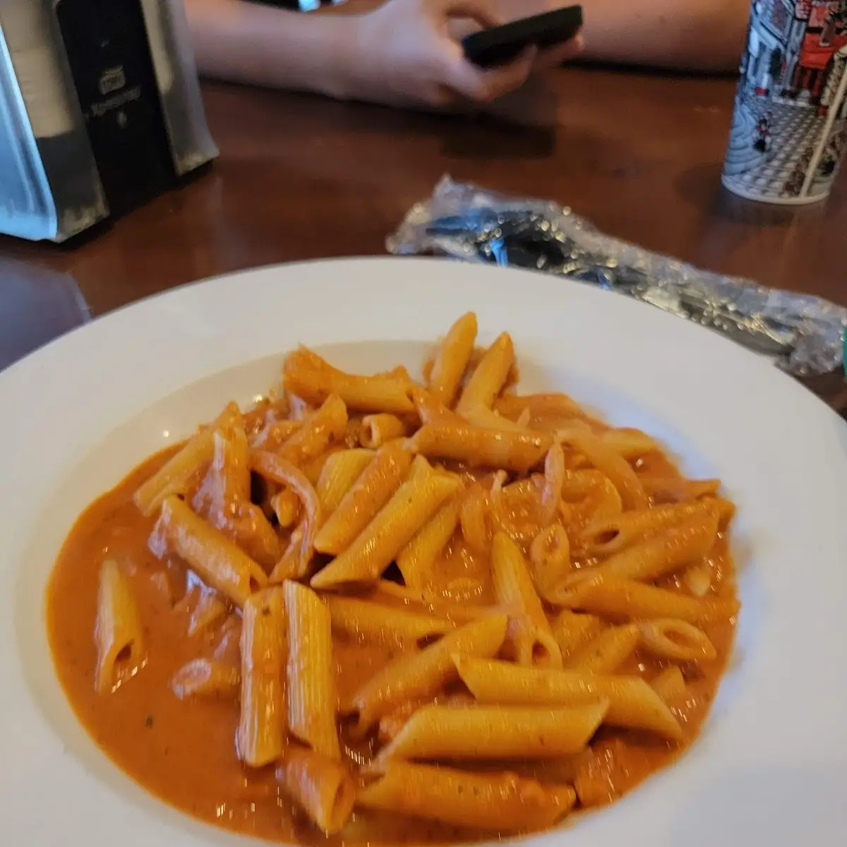 Pasta with Vodka Sauce