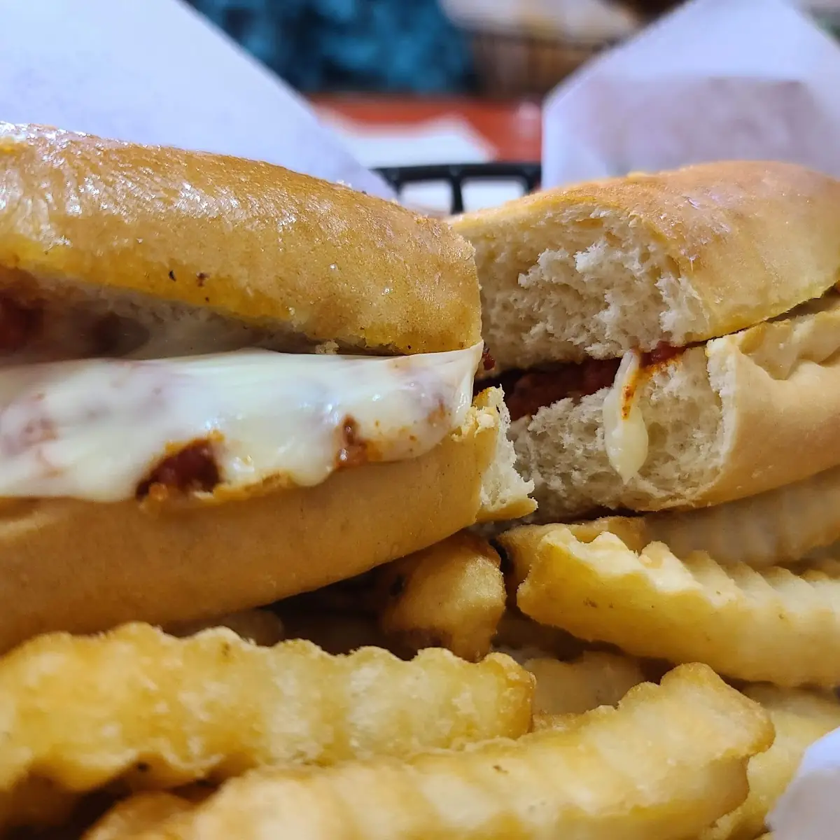 Hot Meatball Sandwich