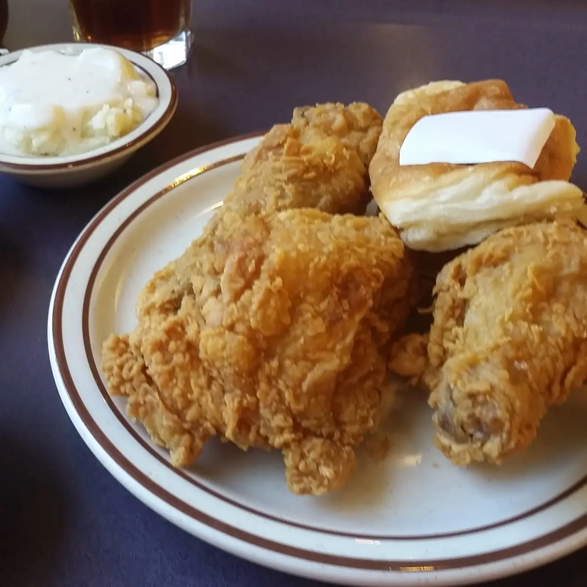 Fried Chicken Mashed Potatoes
