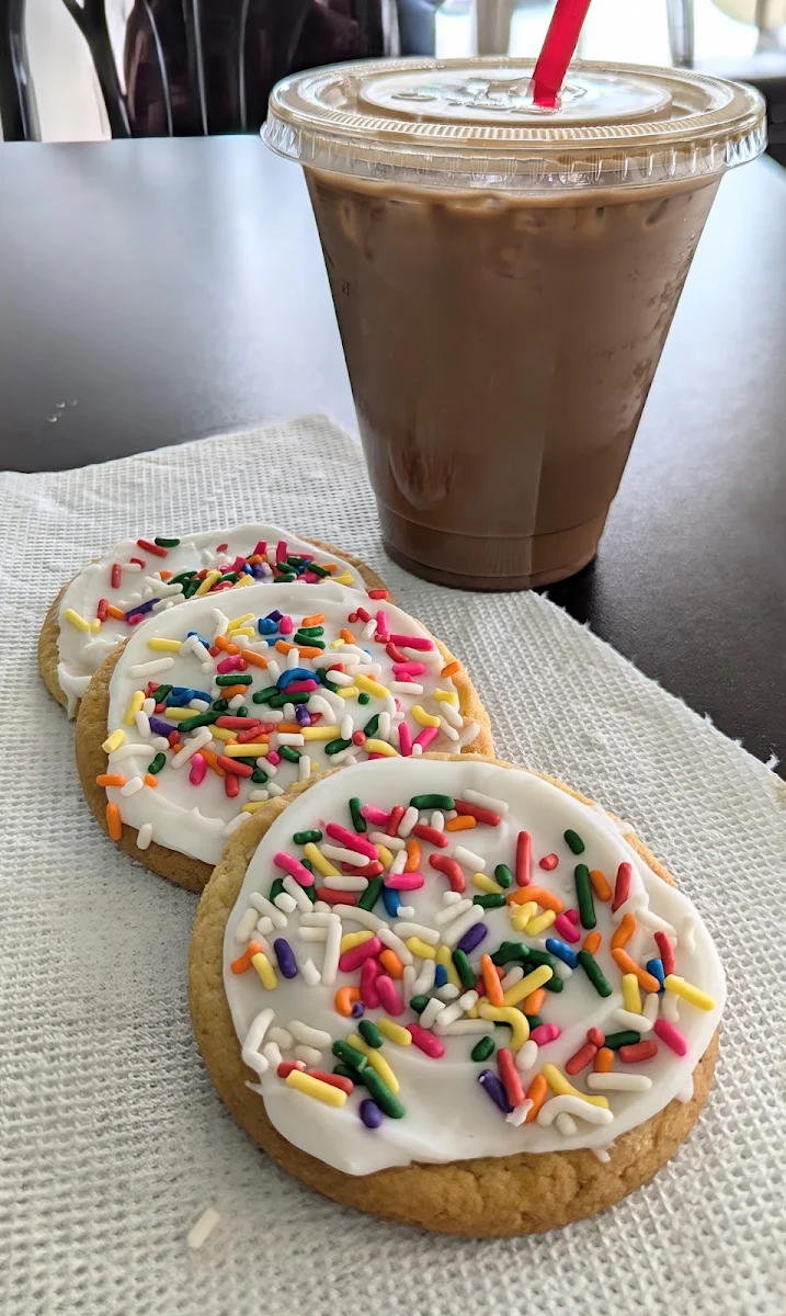 Iced Cafe Mocha Cookies