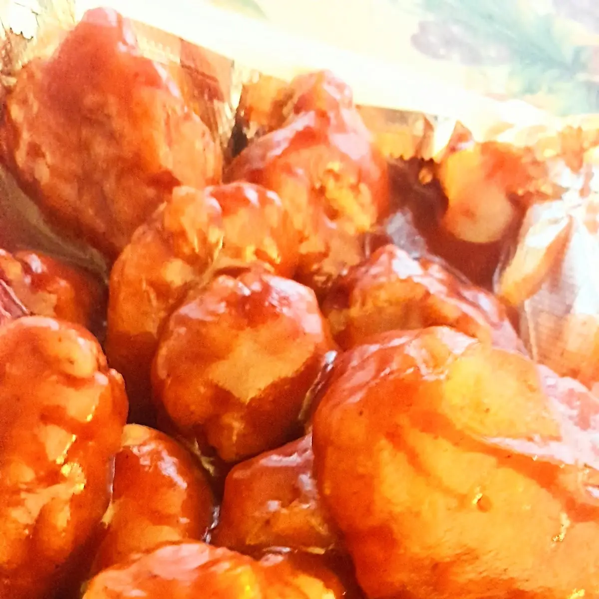 Boneless Chicken with BBQ Sauce