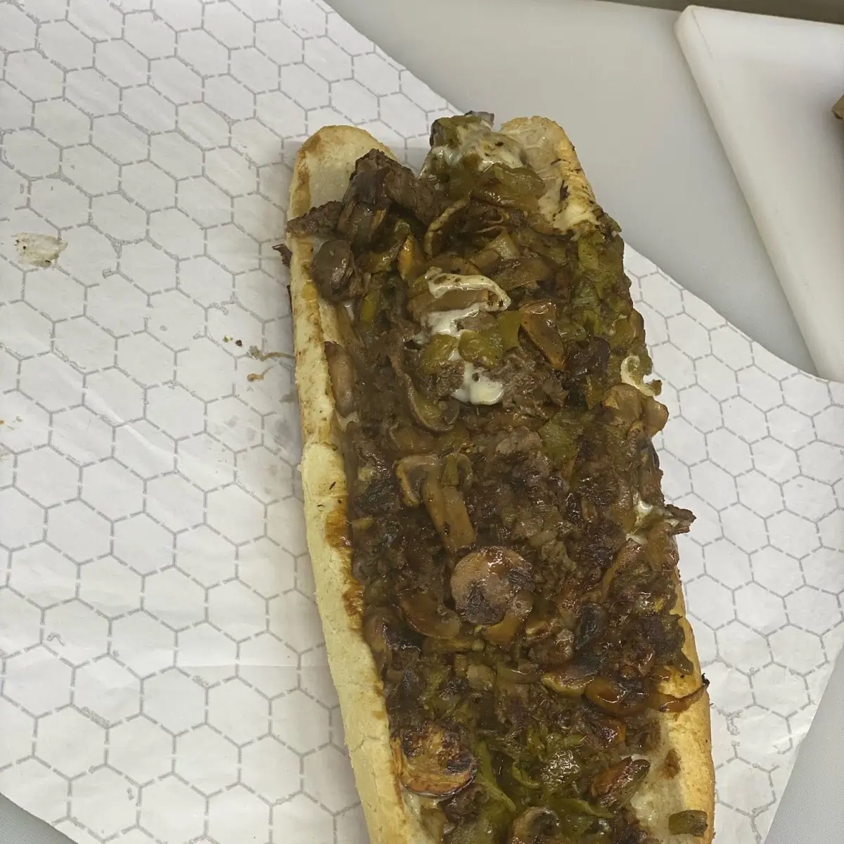 New Mexico Green Chile Philly Cheesesteak