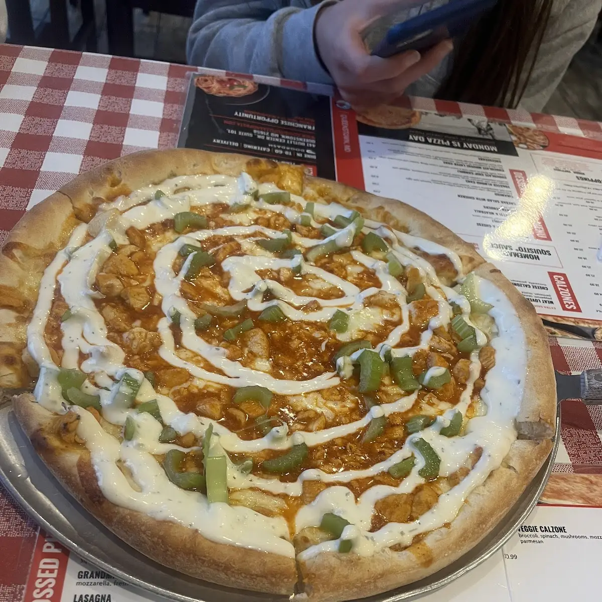 Buffalo Chicken Pizza