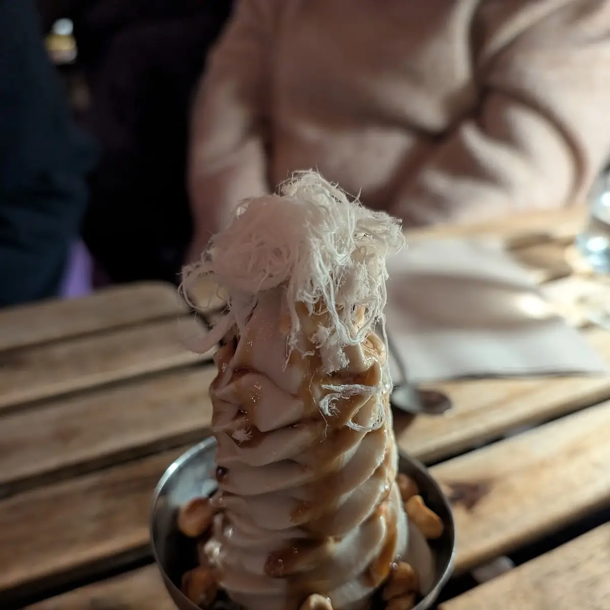 The Mic Drop Tahini Soft Serve