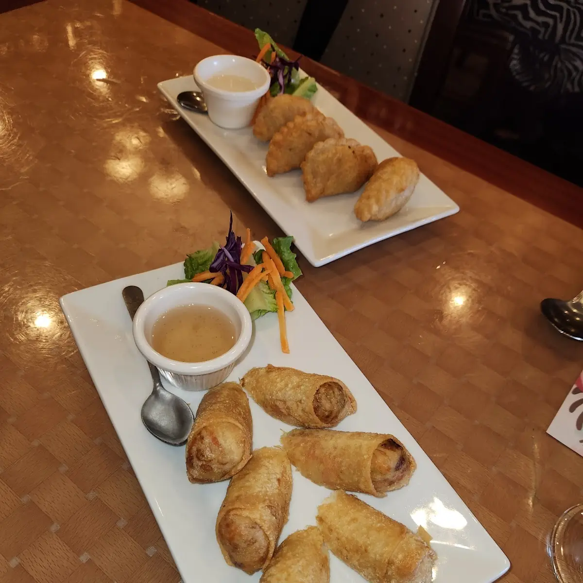 Curry Puffs and Spring Rolls