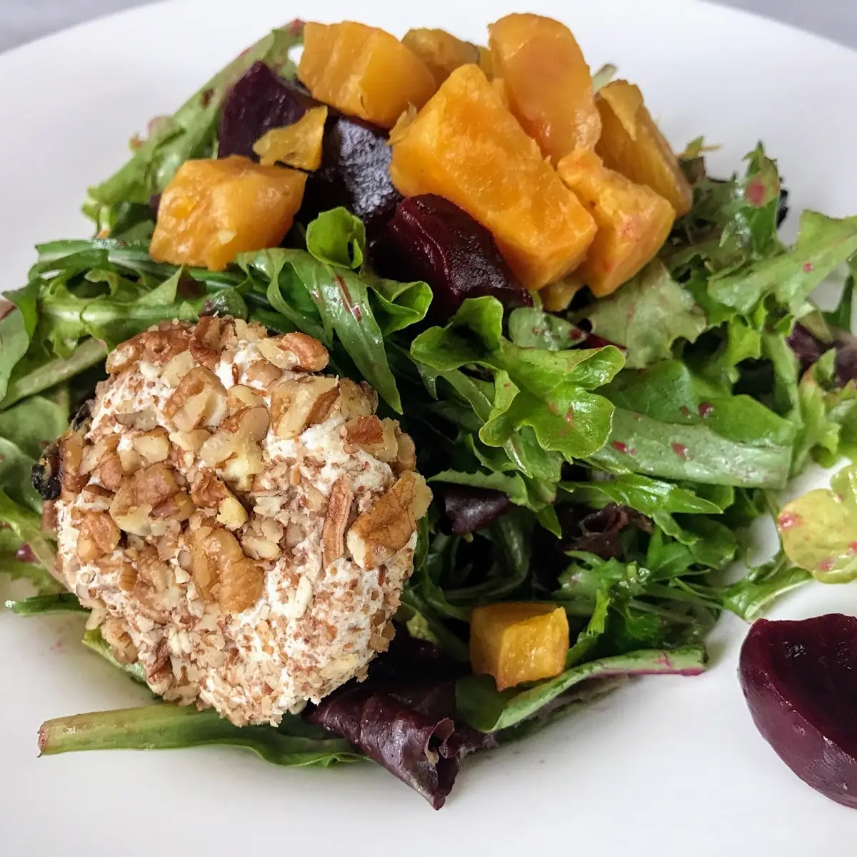 Warm Goat Cheese Salad