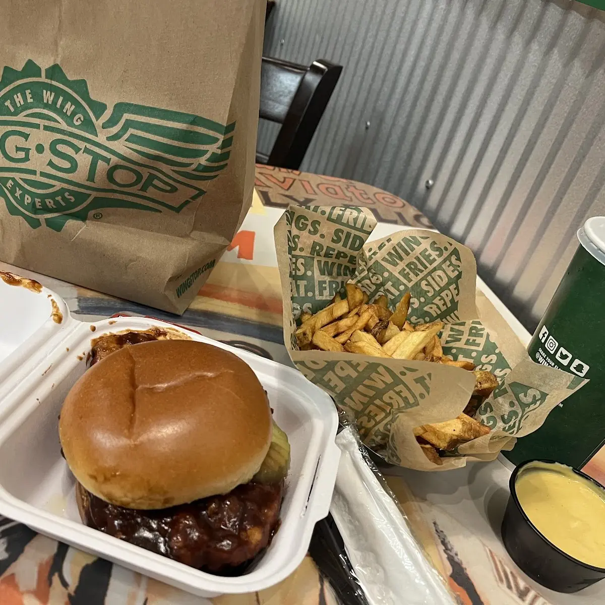 BBQ Chicken Sandwich Combo