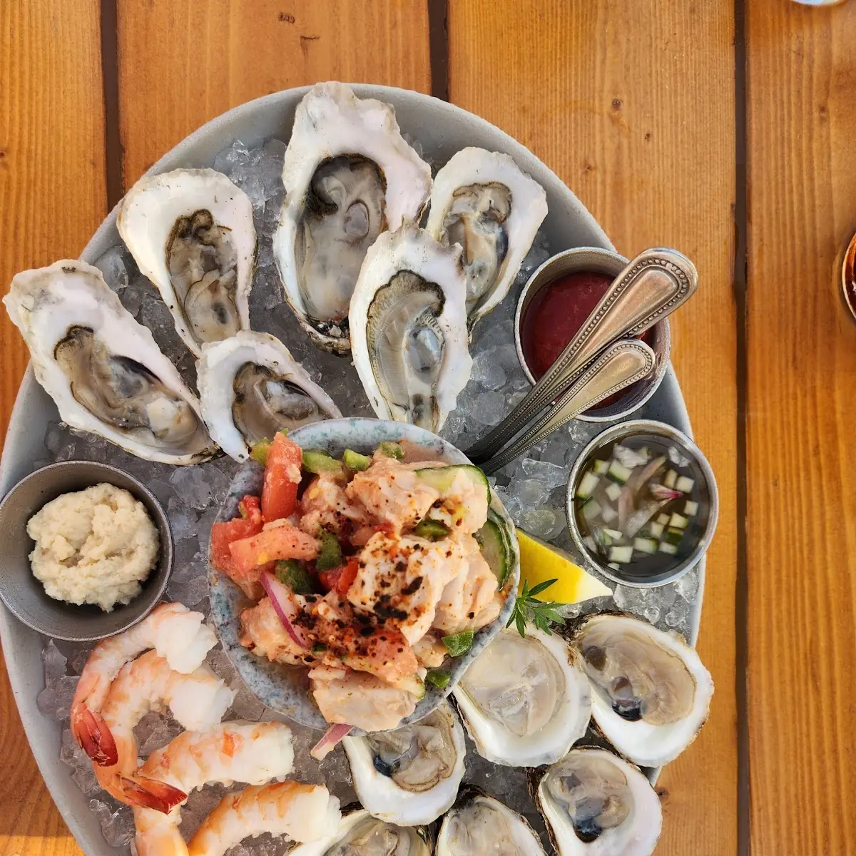 Raw Oysters and Red Wine