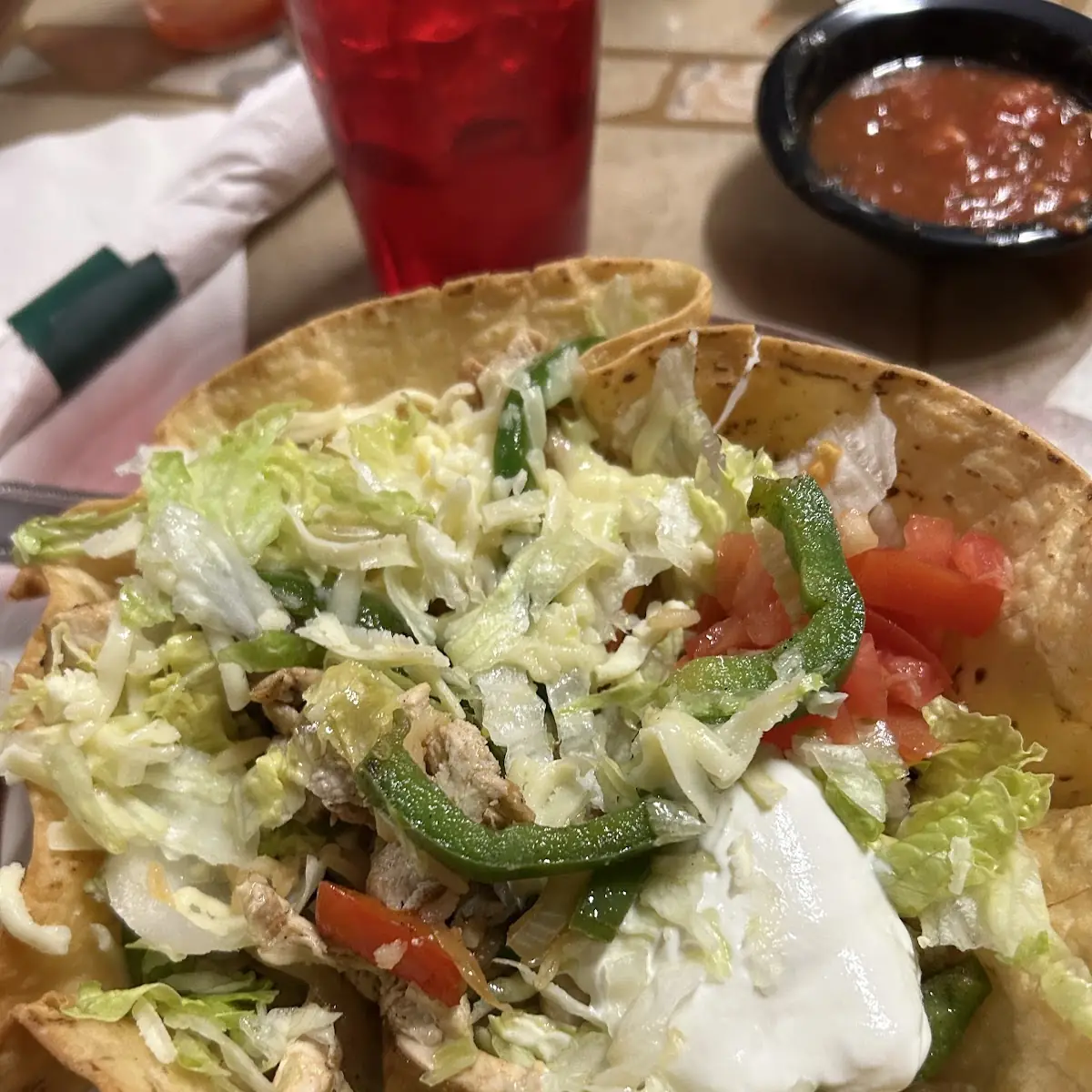 Chicken Taco Salad